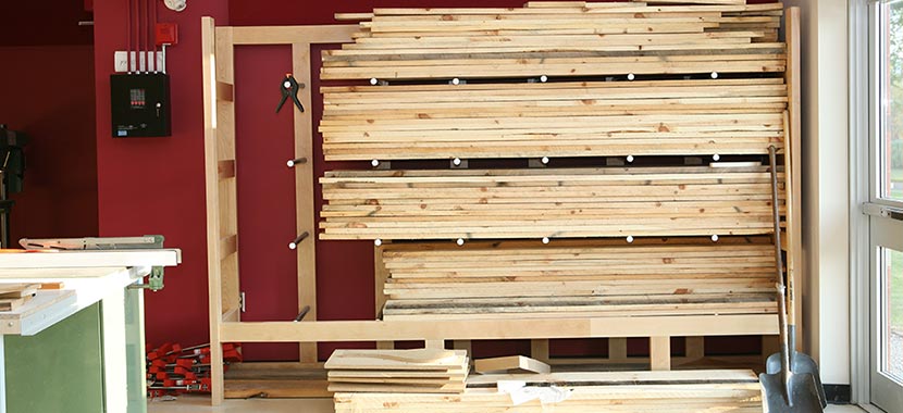 Industrial Lumber Storage Rack | Ven Rez