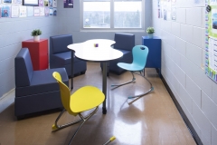 Ven-Rez Seating & Puddle Table - Brookside Jr. High School