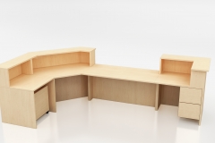 Ven-Rez Custom Library Circulation Desk