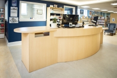 Ven-Rez Custom Circulation Desk