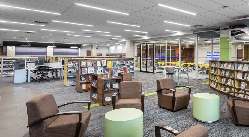 Toronto Public Library Eglinton Square Branch project